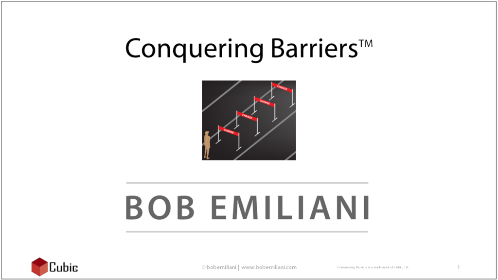 Conquering Barriers 2